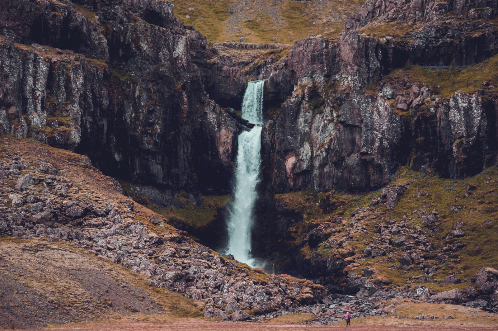 landscape, mountains, waterfall, water, rock, cliff, rocks, valley, canyon, wilderness, Formation, Terrain, mountain, geology, landform, wadi, water feature