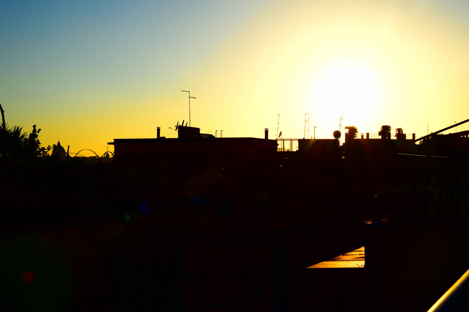 slunečnímu záření, západ slunce, město, Itálie, noc, architektura, starověký, nebe, svítání, večer, ráno, slunce, Evropa, soumrak, Řím, světlo, svítání, solnedg ng, rom, pradávné město, roma, italien, tvar, viasistina, kinghotel, hotelking, odlesk