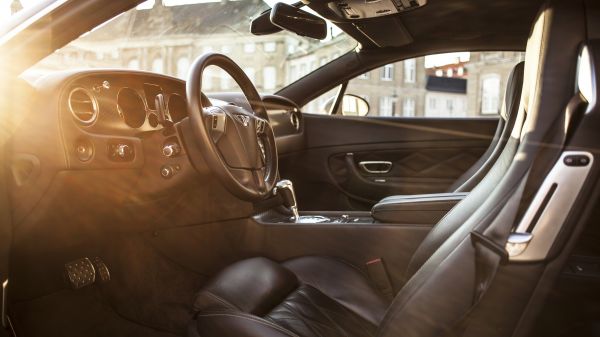 Bentley,Bentley Continental GT,5616x3159 px,interior,leather,sun rays