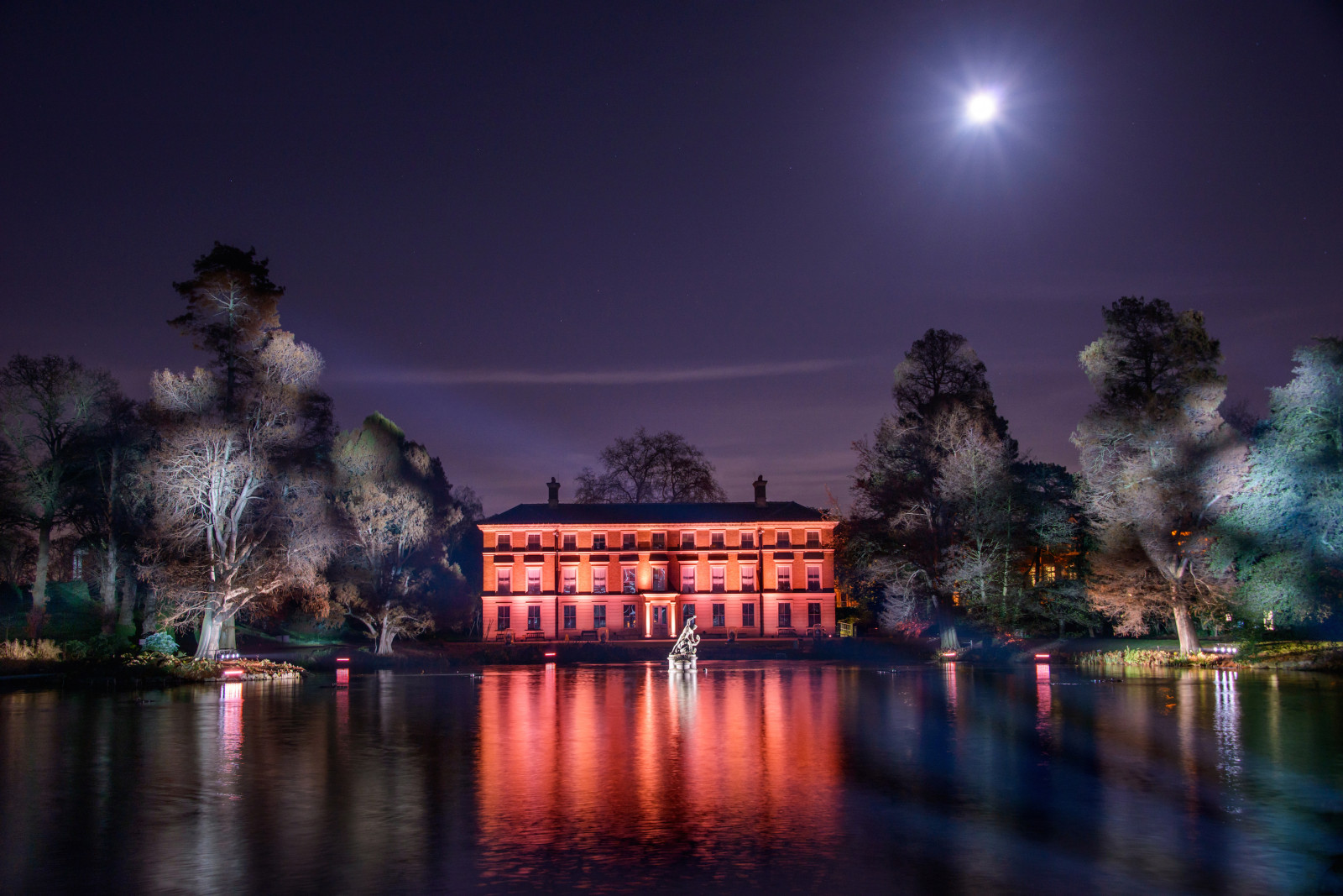 ลอนดอน, cityscape, กลางคืน, การสะท้อน, ตอนเย็น, เช้า, คริสต์มาส, พลบค่ำ, เบา, ความยาวนาน, แสง, เส้นทาง, พฤกษศาสตร์, nikond800, เคี้ยว, Kewgardens, royalbotanicgardenskew, illuminatedtrail, NIKON28300mm