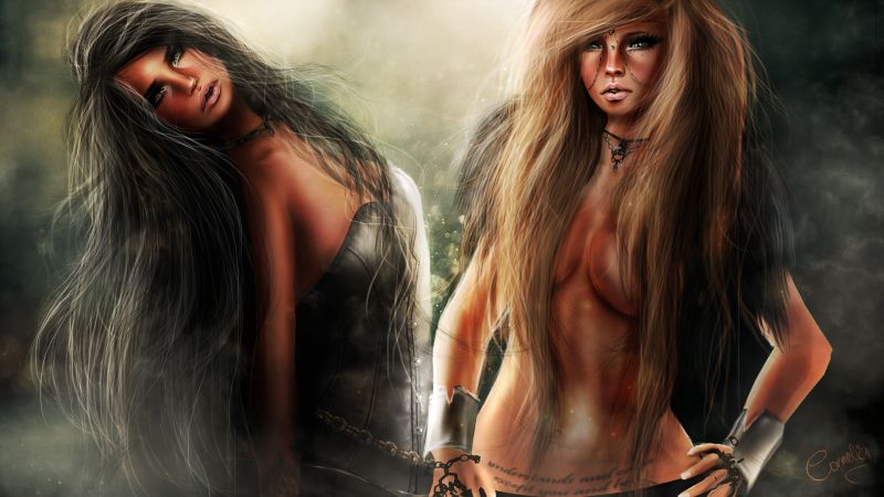 krása, dlouhé vlasy, dívka, model, cg artwork, počítač tapeta krása, dlouhé vlasy, dívka, model, cg artwork, počítač tapeta