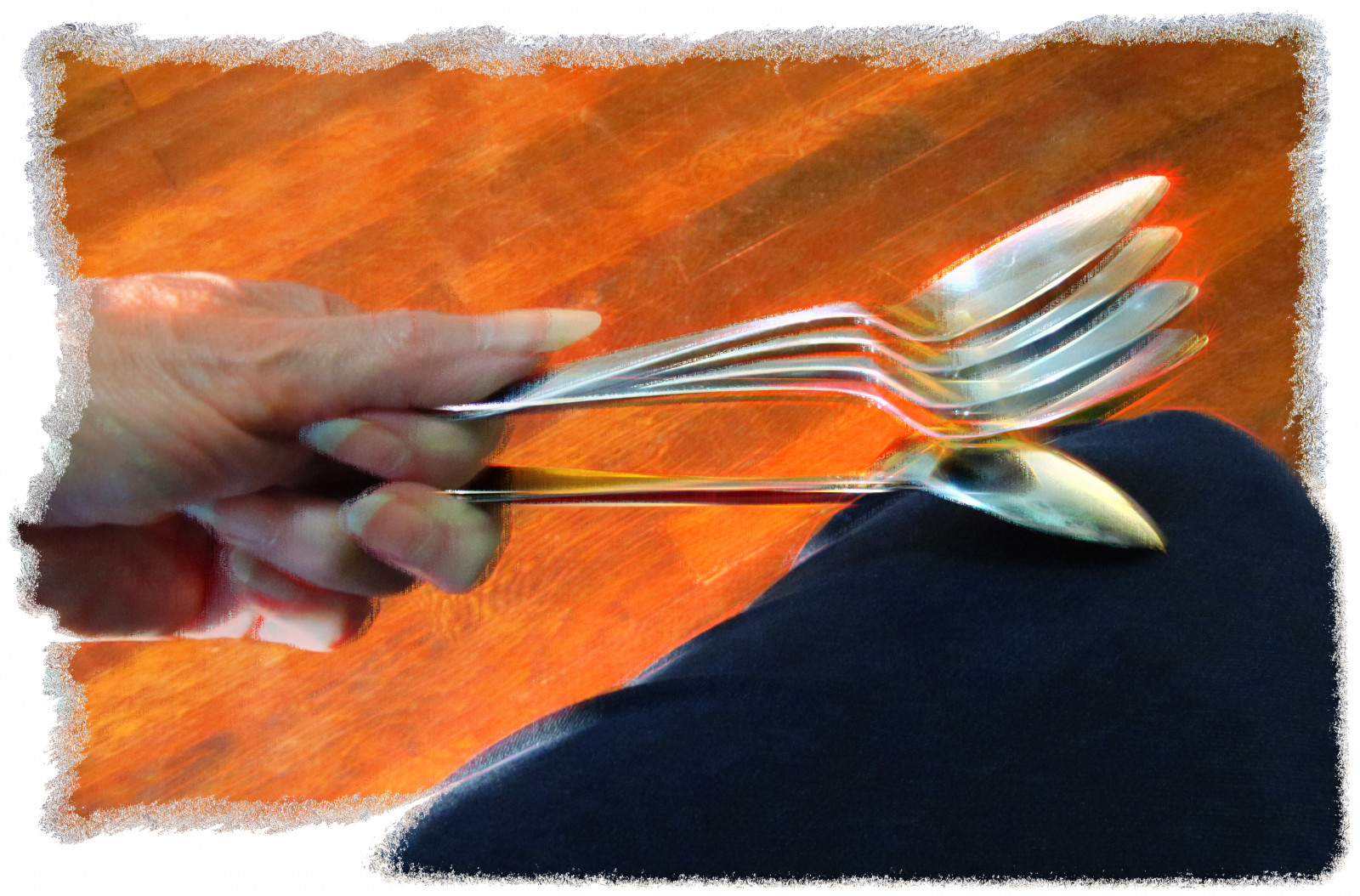 จิตรกรรม, ส้ม, มีด, วัสดุ, ดิจิทัล, photomanipulation, photoart, ศิลปะสมัยใหม่, ยังมีชีวิตอยู่, ภาพวาดสีอะคิลิก, ดิจิทัลที่เพิ่มขึ้น, bethrosengard, digitalmagic