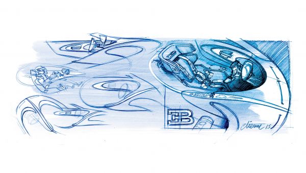 drawing, illustration, line art, cartoon, netcarshow, Bugatti