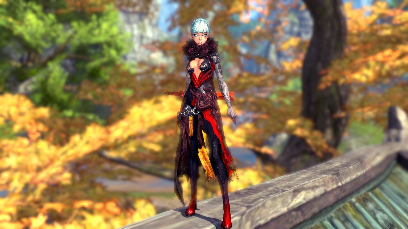 Wallpaper video games, women, spring, Blade Soul, B S, autumn, flower