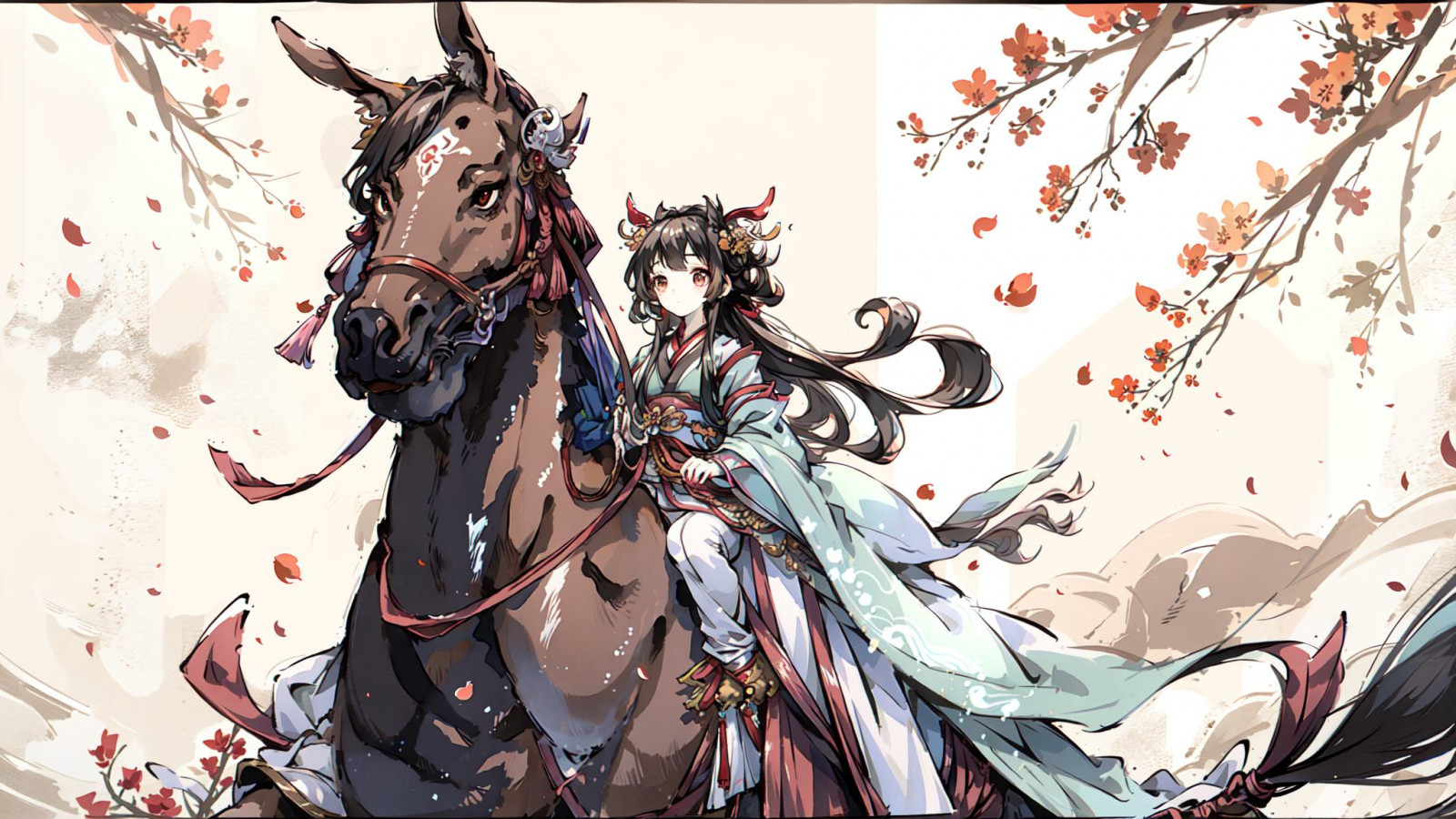 anime dívky, Čínské šaty