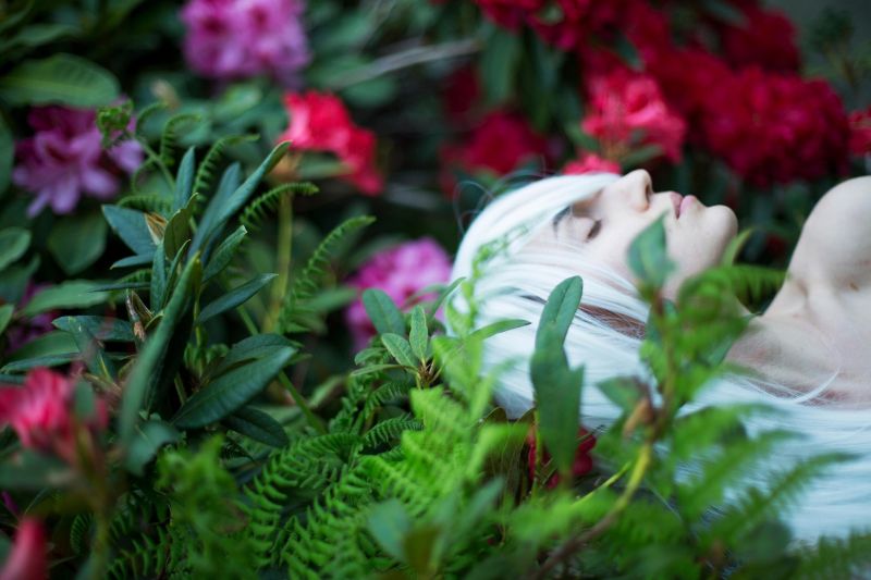 donne, giardino, Fantasy art, fiori, natura, erba donne, giardino, Fantasy art, fiori, natura, erba