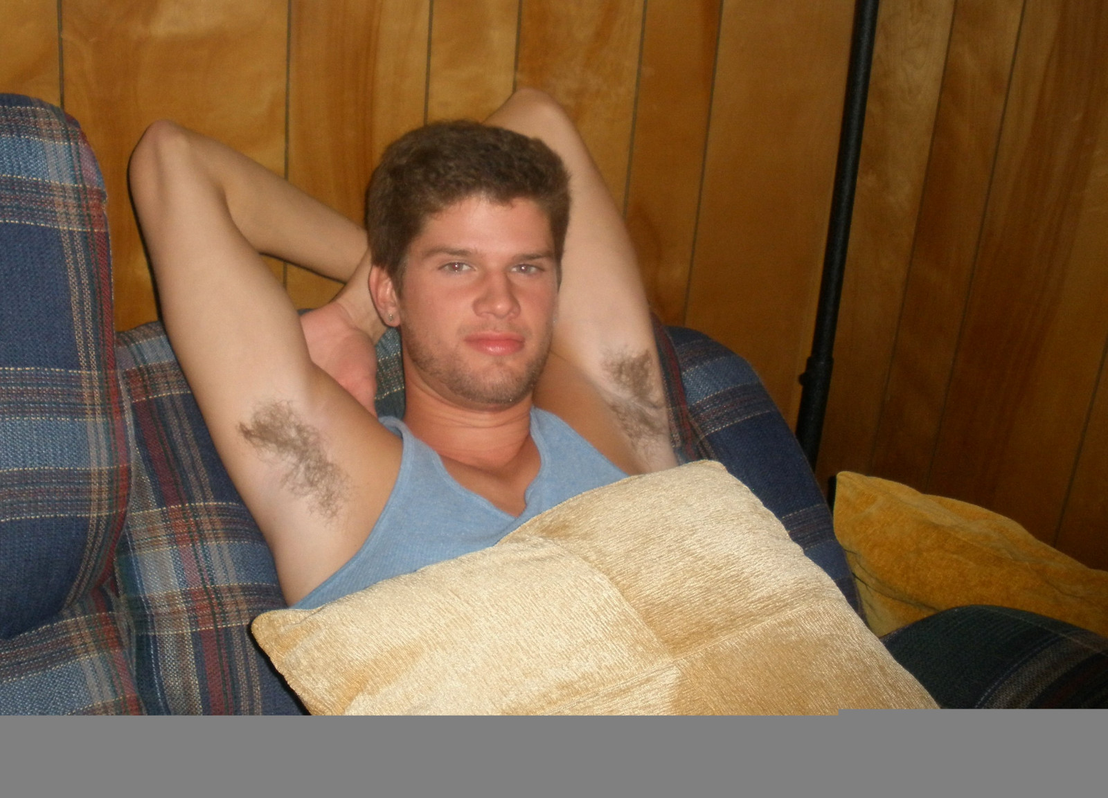 muž, mužský, chlap, usměj se, jámy, přítel, Joshua, mladý, dělat si srandu z, podpaží