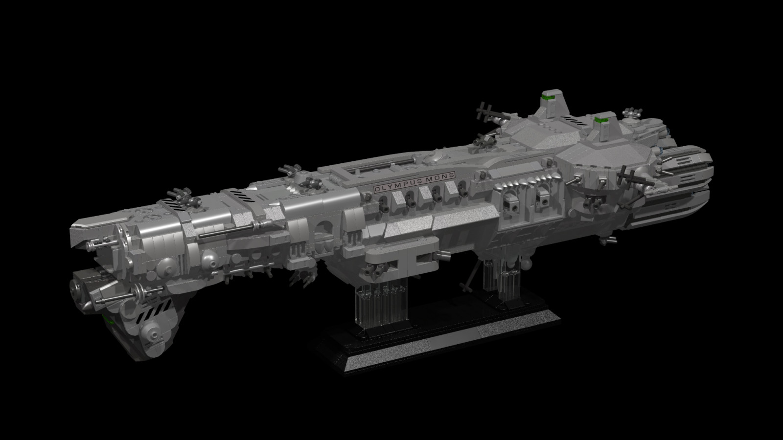 machen, Platz, LEGO, Raumschiff, maßstabgetreues Modell, Schlachtschiff, Olymp, Schlachtkreuzer, Digital, Moc, Raumfahrzeug, Leichter Kreuzer, U-Boot-Chaser, Mons, Ldd