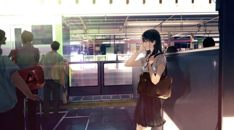 Anime,Chicas anime,Obra de arte
