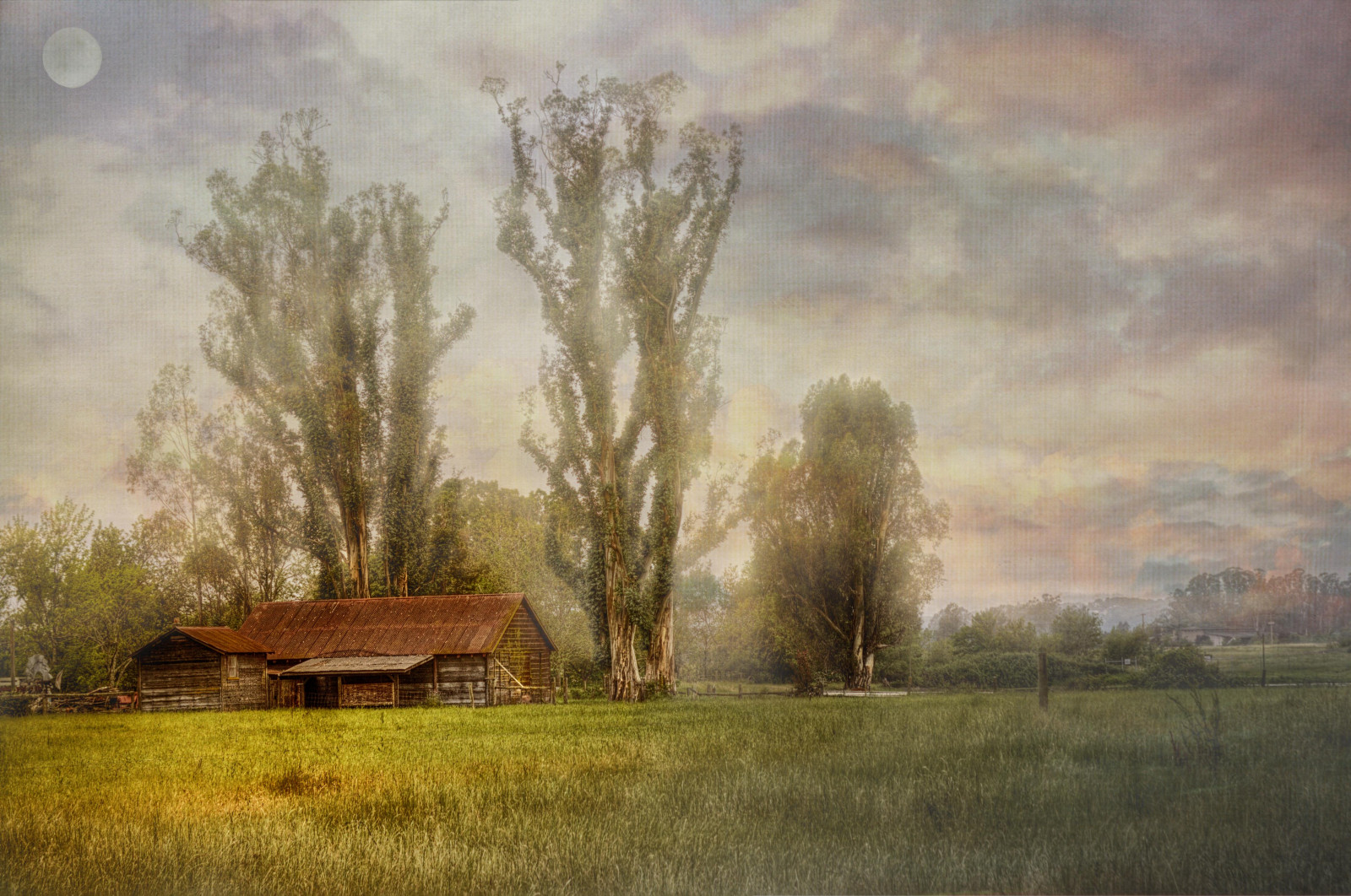 slunečnímu záření, krajina, malování, Příroda, tráva, nebe, pole, Měsíc, večer, ráno, mlha, hospodařit, textura, stodola, 2013, struktura, strom, podzim, svítání, sezóna, louka, prostý, trolledproud, prérie, kurtpeiserexcellence, daarklandsexcellence, gdgexcellence, ranč, dubna, sincityexcellence, exoticimagespecial, prestige15, graal5, prestige5, venkov, atmosférický jev