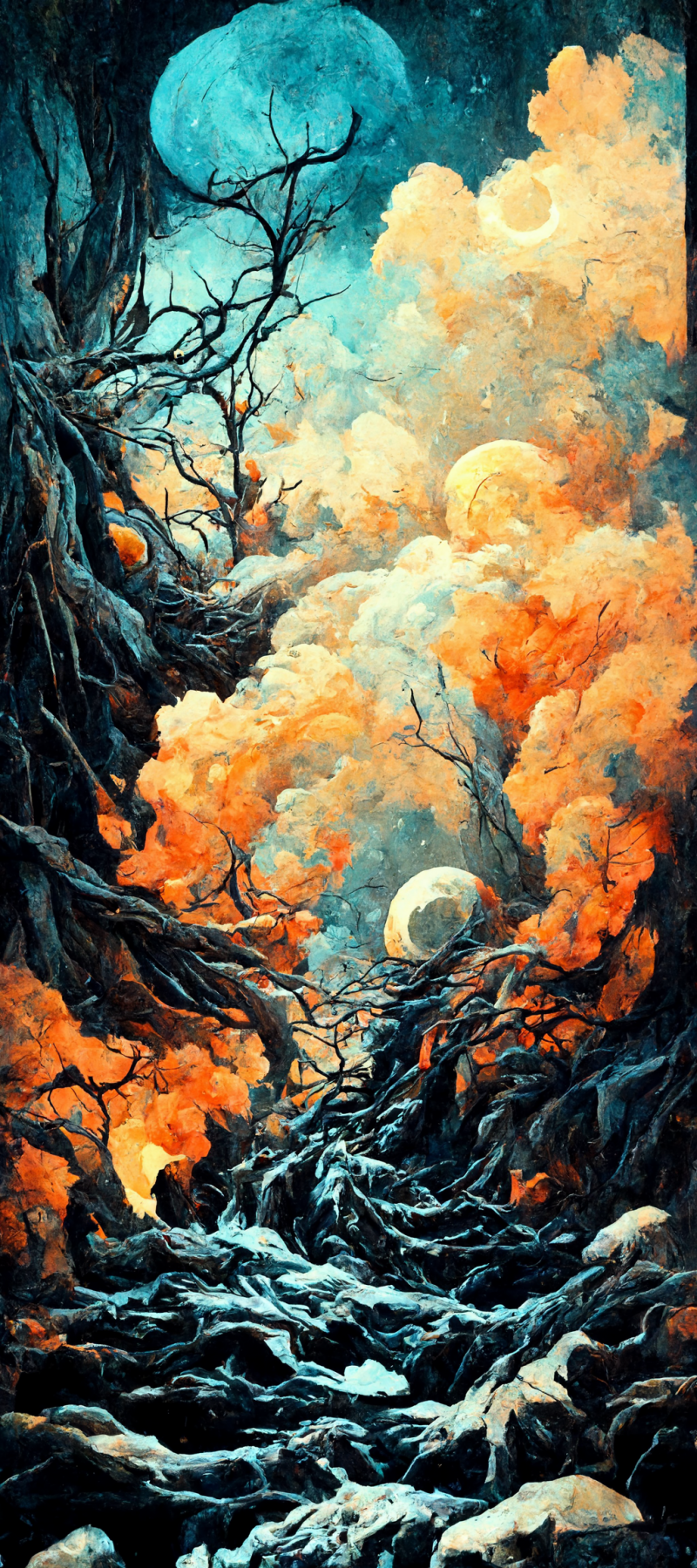 ai art,akryl,umělecká díla