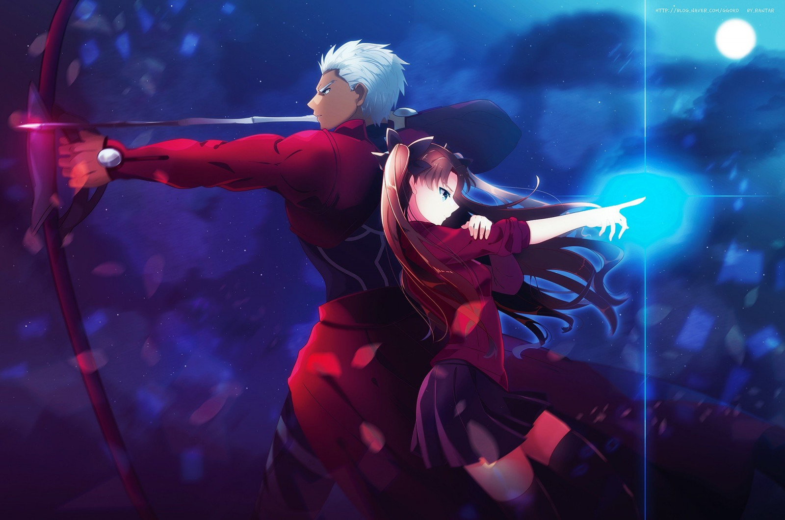 Wallpaper 2000x1326 px, anime, Archer Fate, nasib Series, tinggal
