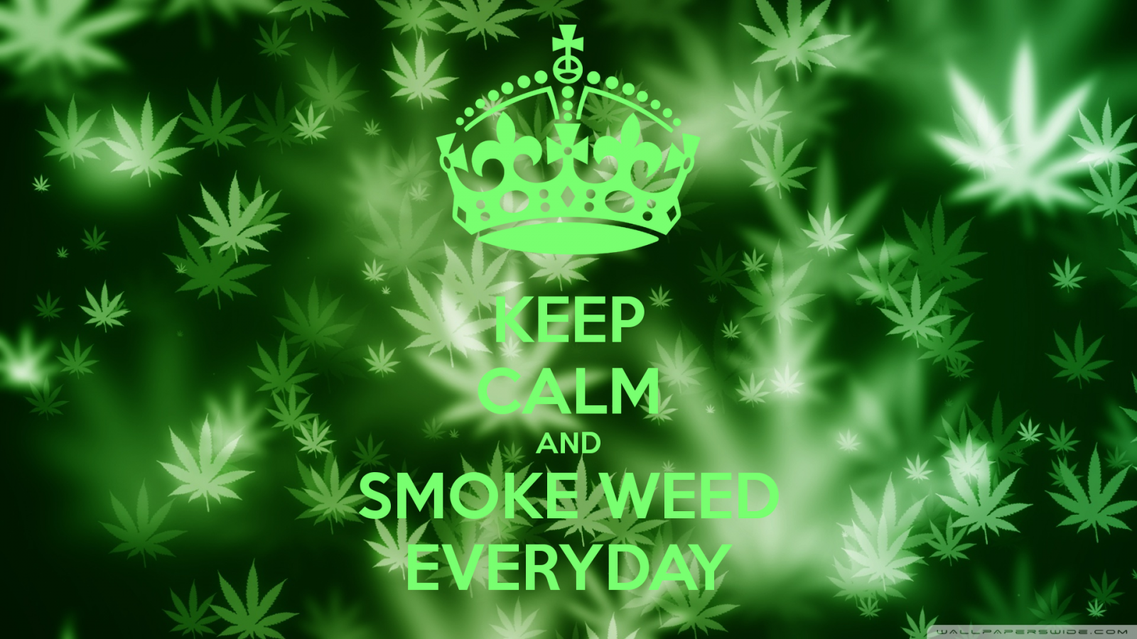 Buď v klidu a, konopí, zelená