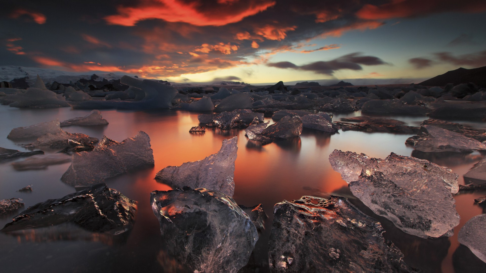 paysage, le coucher du soleil, mer, Lac, Roche, la nature, réflexion, des nuages, iceberg, lever du soleil, soir, Matin, côte, crépuscule, nuage, Aube, Phénomène géologique