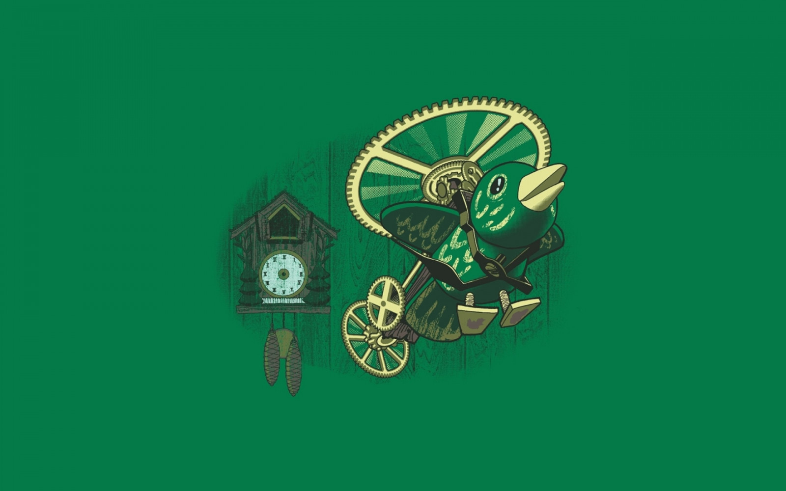 Wallpaper : clock, bird, cuckoo, mechanism 2560x1600 - wallhaven