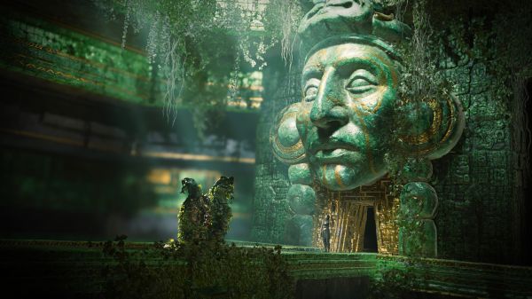 CGI,video games,Tomb Raider,Lara Croft Tomb Raider,Shadow of the Tomb Raider,temple