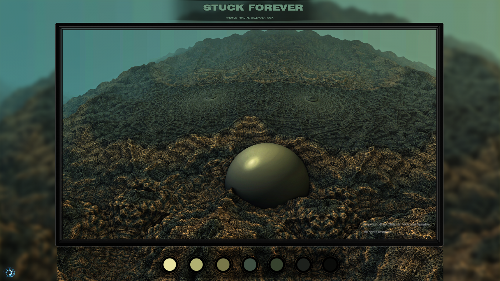 fraktální, 3D fraktál, abstraktní, 3D Abstract