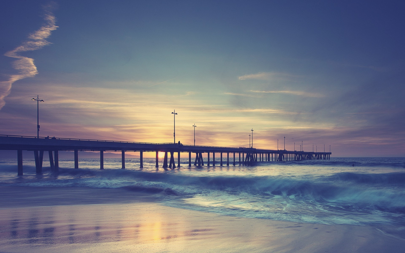 sollys, solnedgang, hav, kyst, afspejling, himmel, strand, solopgang, aften, morgen, kyst, Sol, horisont, atmosfære, mole, skumring, Sky, daggry, ocean, bølge, 1920x1200 px, efterglød, krop af vand, vind-bølge