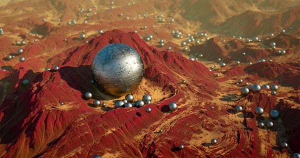 artwork,CGI,balls,sphere,abstract,3D Abstract