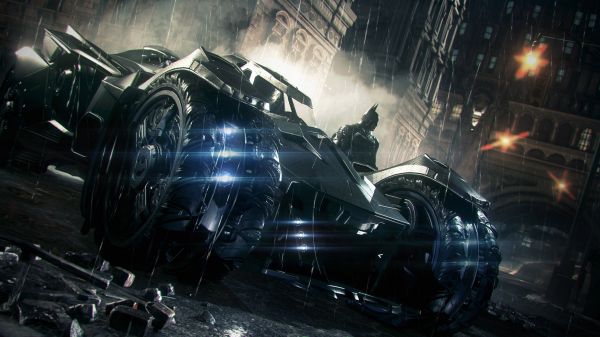 video games, Batman Arkham Knight, Batman, Batmobile, Rocksteady Studios, vehicle