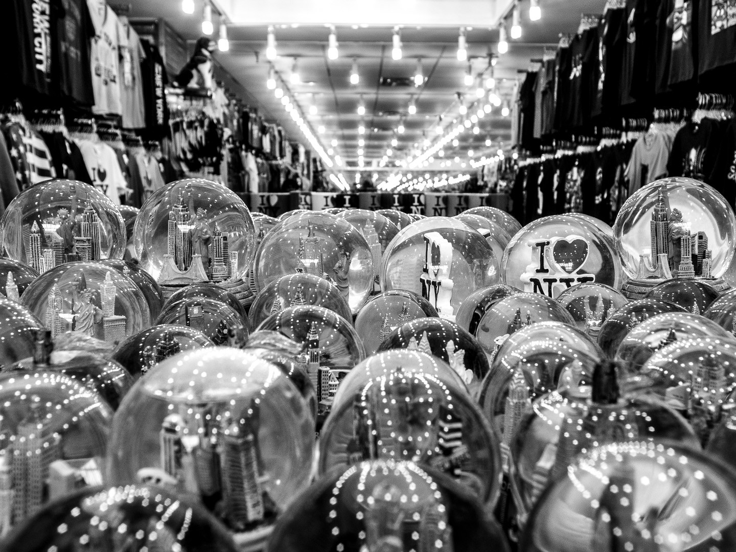nyc, leggero, bw, riflessione, monocromo, negozio, palla, Olimpo, Abiti, souvenir, Xz2, Palla di neve
