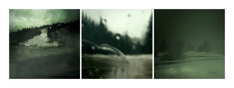 roads,rain,text,brand,image,modern art