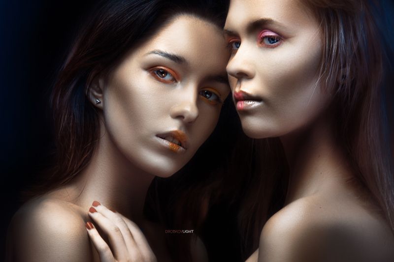 ženy, makeup, Alexander Drobkov, portrét, tvář, model ženy, makeup, Alexander Drobkov, portrét, tvář, model