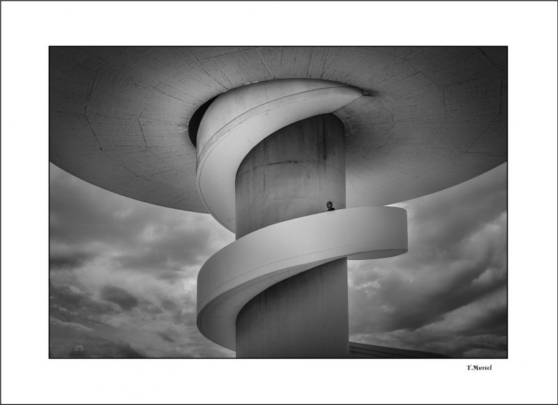 bílý,černobílý,architektura,abstraktní,spirála,text