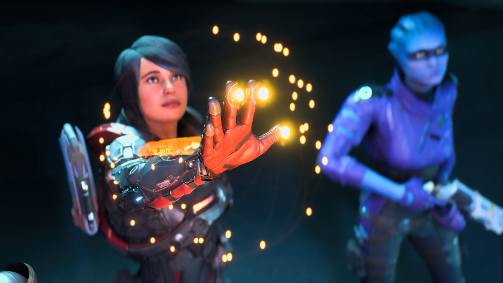 1920x1080 пиксела, Mass Effect, Mass Effect Андромеда, Pelessaria BSayle, Sara Ryder