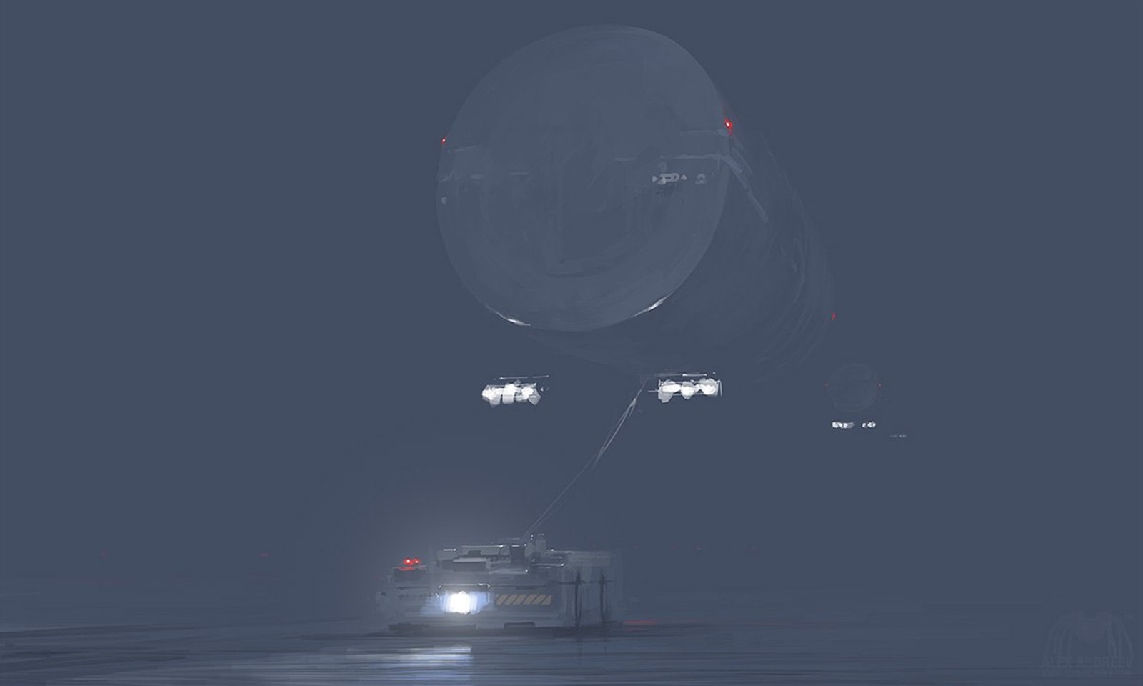 พื้นที่, ยานพาหนะ, งานศิลปะ, เหนือจริง, ดวงจันทร์, แนวคิดศิลปะ, บรรยากาศ, Alexey Andreev, ภาพหน้าจอ, บรรยากาศของโลก, นอกโลก, วัตถุดาราศาสตร์