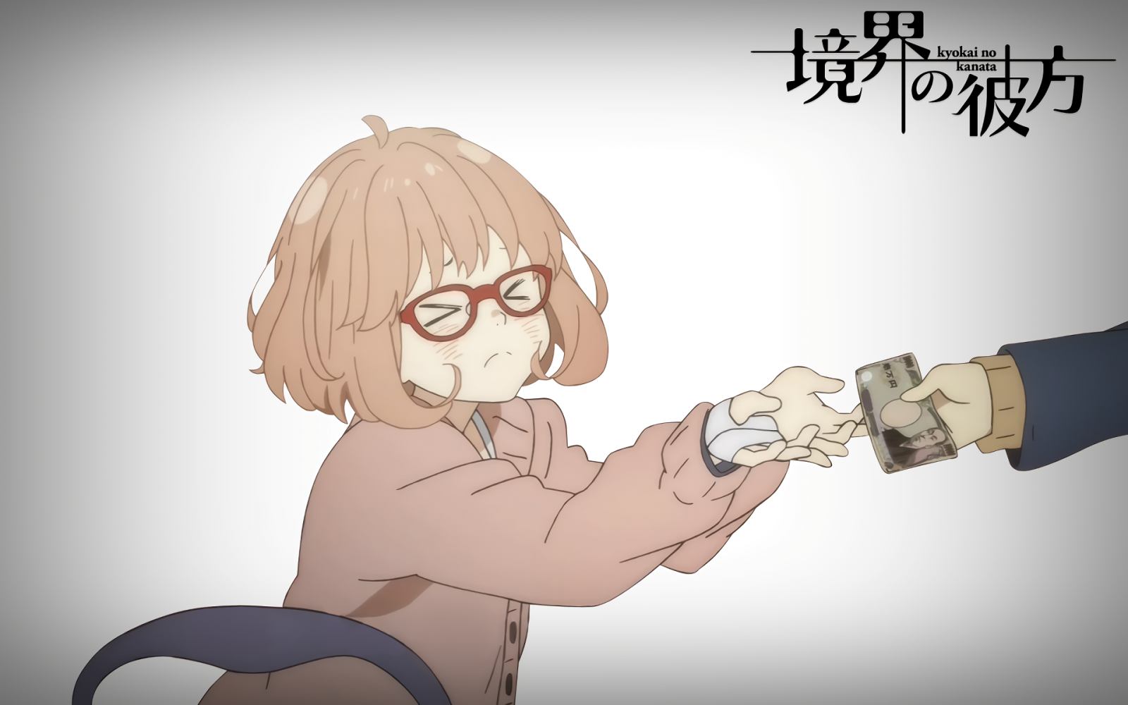 illustration, Anime piger, tegneserie, Kyoukai ingen Kanata, Kuriyama Mirai, hoved, hånd, arm, skitse, organ