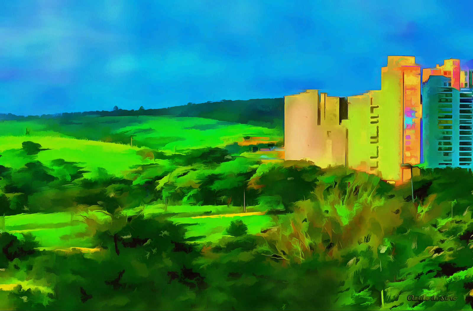 slunečnímu záření, tráva, nebe, zelená, textura, džungle, Brazílie, exotický, 2017, UMĚNÍ, Terén, květ, fotografie, digitální, louka, prostý, awardtree, Snímek obrazovky, směs, netartii, artdigital, přírodní prostředí, počítač tapeta, geografický rys, ekosystém, biome, sotn, cleide, PS6