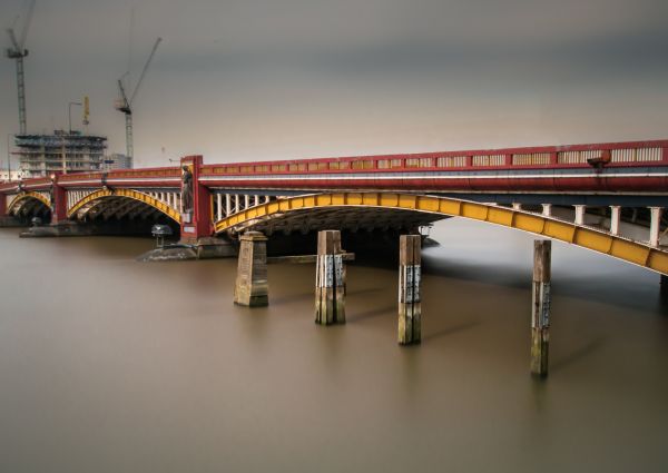 London,reflection,vehicle,bridge,pier,transport