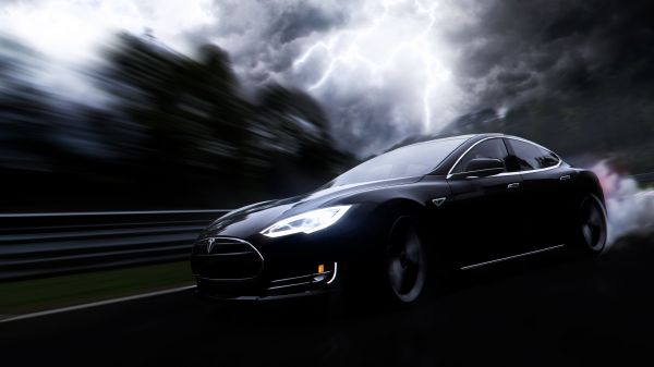 car,vehicle,sports car,photography,lightning,Tesla Model S