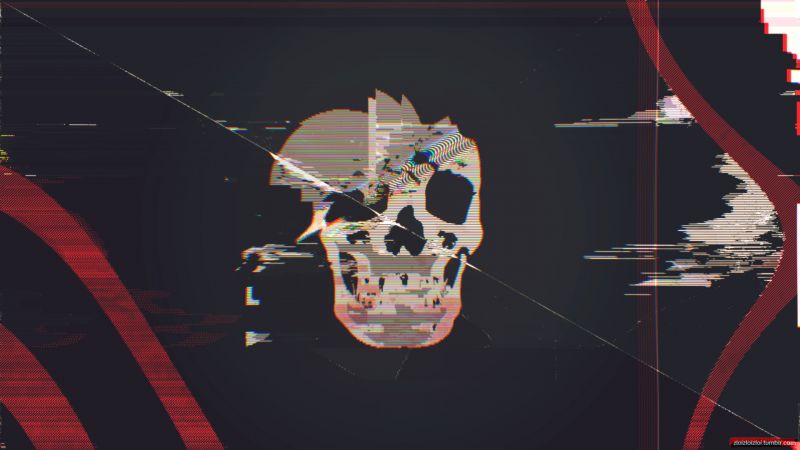 astratto, cyberpunk, glitch art, cranio, webpunk, 1920x1080 px astratto, cyberpunk, glitch art, cranio, webpunk, 1920x1080 px