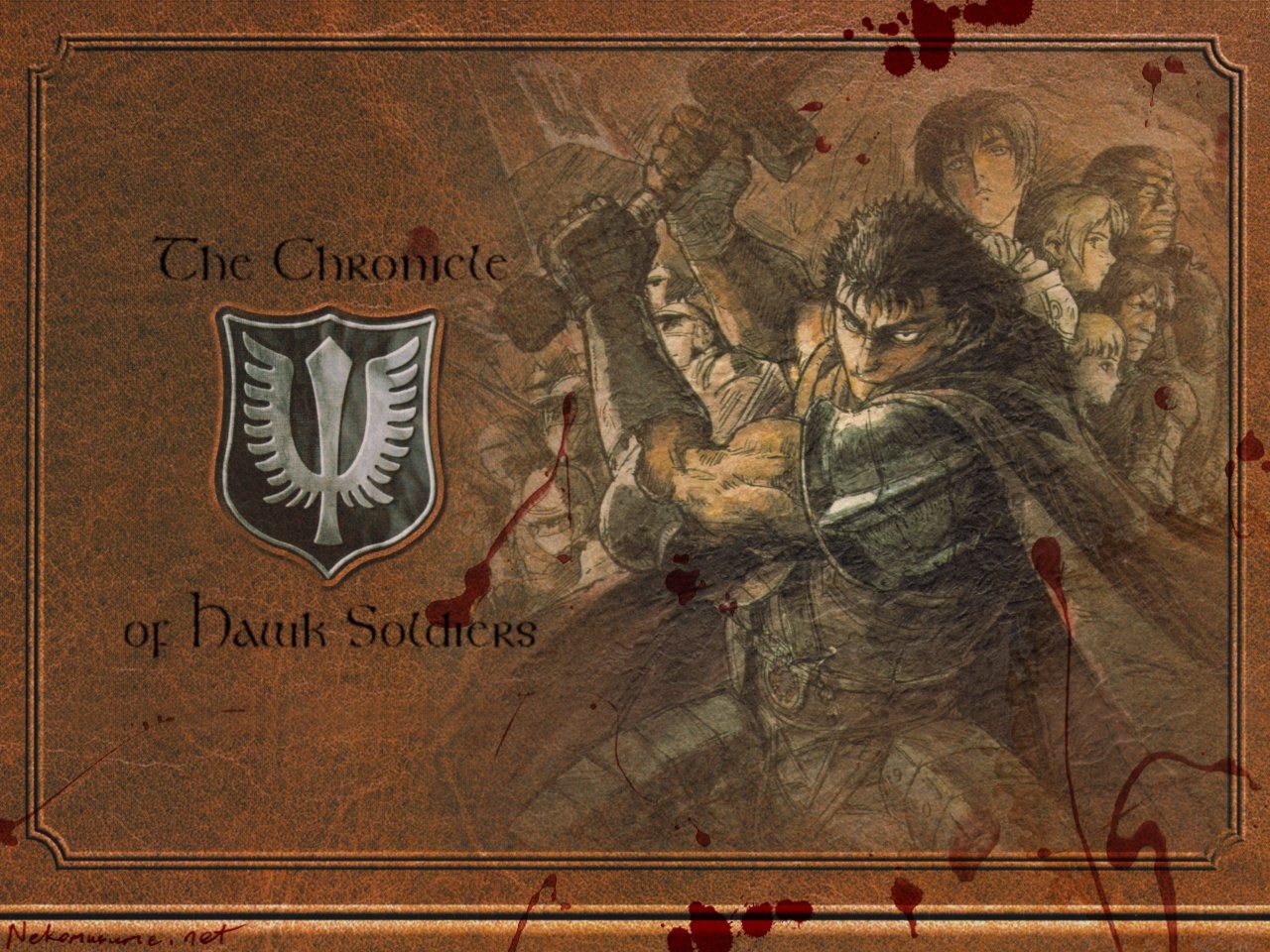 anime, Vnitřnosti, Šílený, Casca, UMĚNÍ, dávná historie