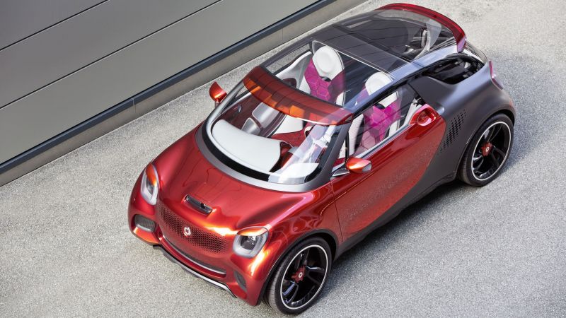 auto, vozidlo, sportovní auto, mini, smart Forstar, kolo auto, vozidlo, sportovní auto, mini, smart Forstar, kolo