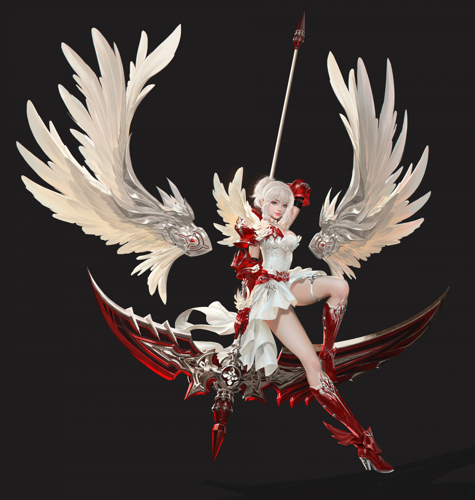 Games posters, สาวแฟนตาซี, ศิลปะจินตนาการ