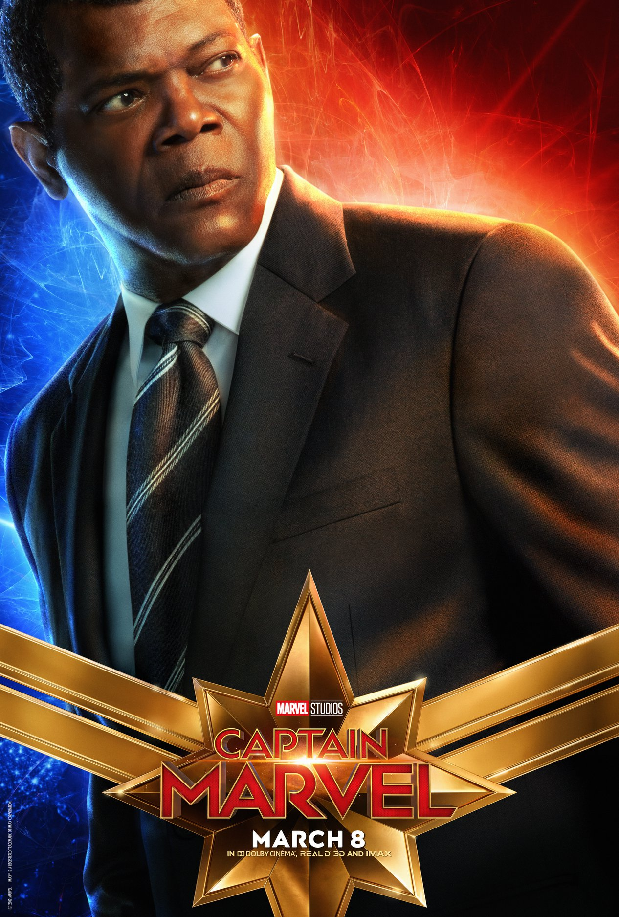 วอลเปเปอร์ : Nick Fury, ซามูเอลแจ็คสัน, กัปตันมหัศจรรย์, จักรวาล