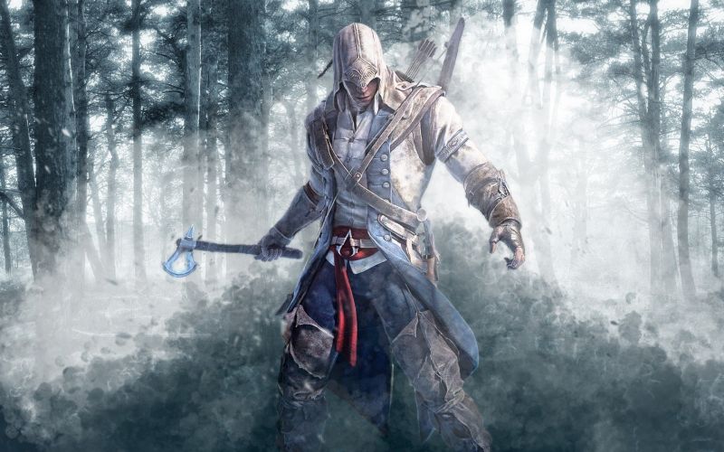 zima, Snímek obrazovky, 1920x1200 px, Assassins Creed, vozidlo, extrémní sport zima, Snímek obrazovky, 1920x1200 px, Assassins Creed, vozidlo, extrémní sport