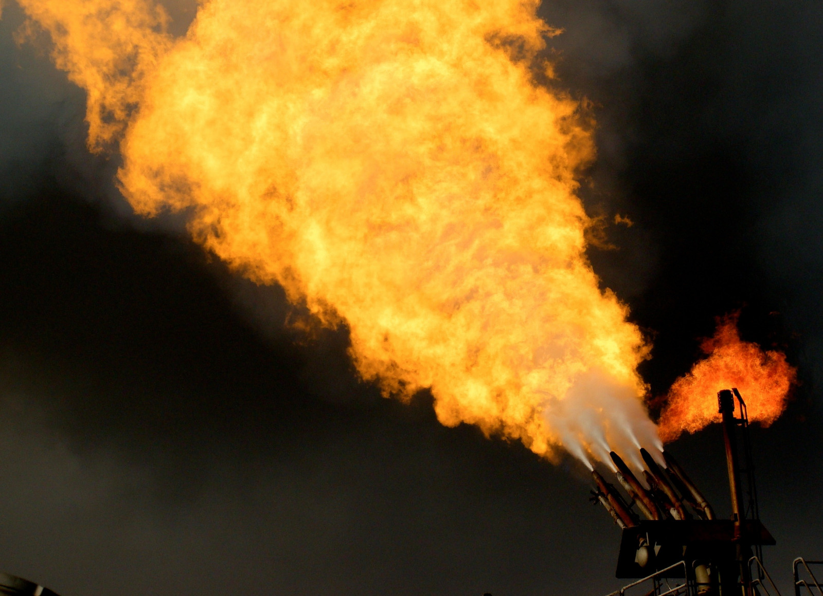 horký, oheň, takeláž, teplo, světlice, surový, vrtání, Exxon, NAPŘ, ExxonMobil, miswaco