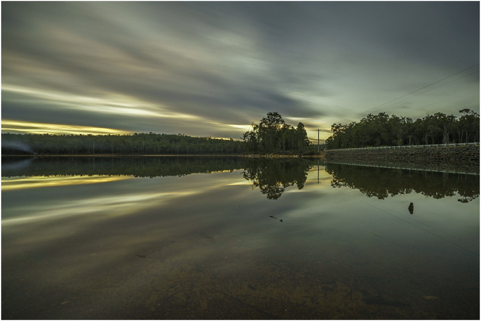 slunečnímu záření, krajina, jezero, voda, Příroda, odraz, nebe, mraky, uklidnit, večer, ráno, řeka, horizont, Sony, atmosféra, soumrak, Austrálie, banka, CZ, mokřadní, světlo, longexposure, široký úhel, mrak, strom, scenérie, svítání, carlzeiss, alfa, nádrž, scénický, neutraldensity, jezero, západní Austrálie, A99, slta99, stevekphotography, meteorologický jev, sal1635z, nd400, Mumballup, Glenmervyndam