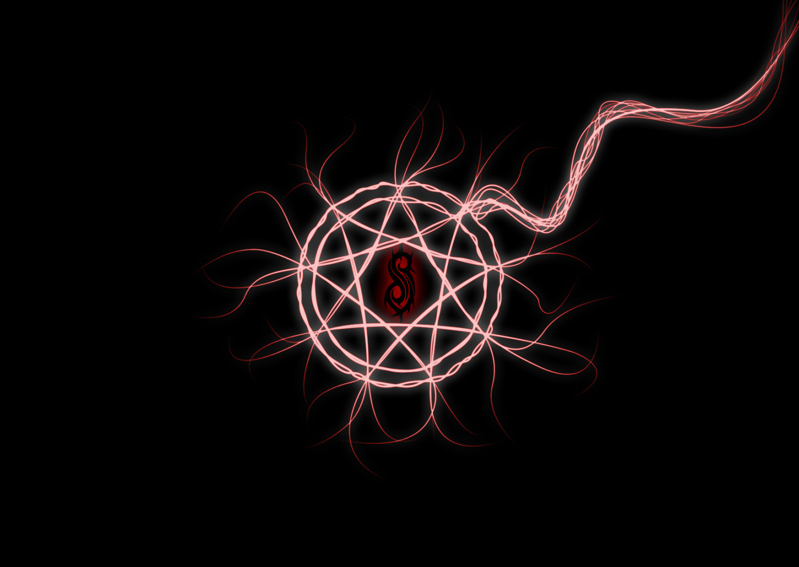 digitální umění, fan art, Klouzavý uzel, hudba, kovový pás