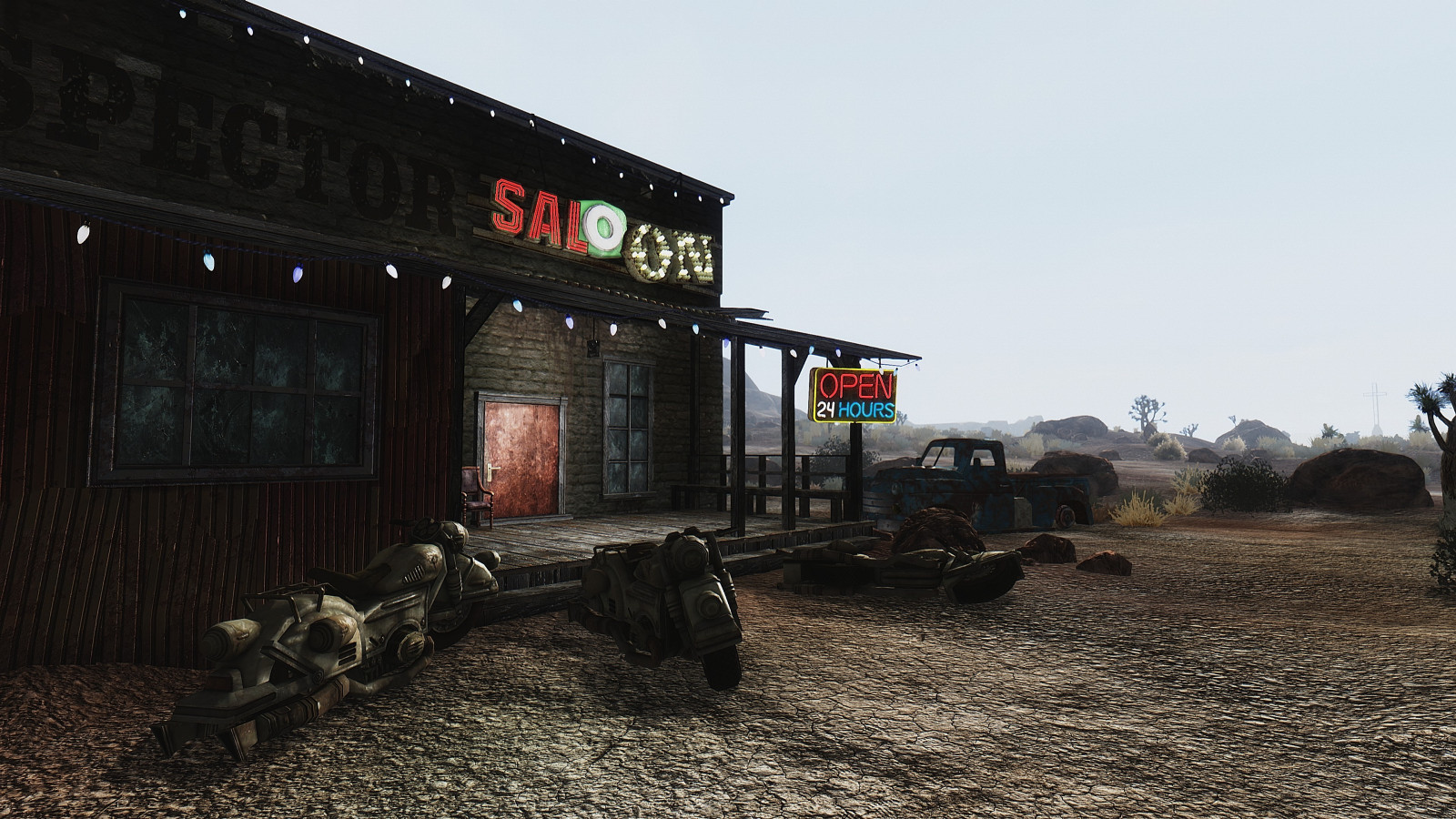 Wallpaper apocalyptic, vehicle, Fallout New Vegas, transport, ENB