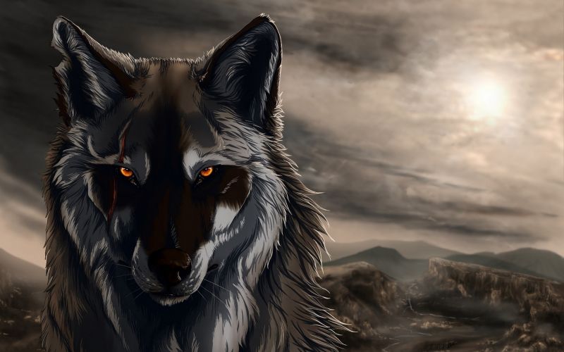 digitální umění, zvěř, Snímek obrazovky, 2560x1600 px, umělecká díla, vlk digitální umění, zvěř, Snímek obrazovky, 2560x1600 px, umělecká díla, vlk