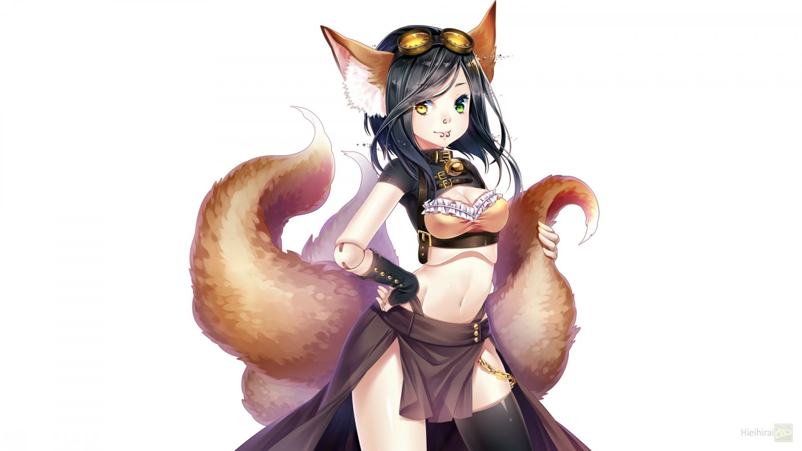 hình minh họa, Anime, Con cáo, hoạt hình, búp bê, Quần áo, Trang phục