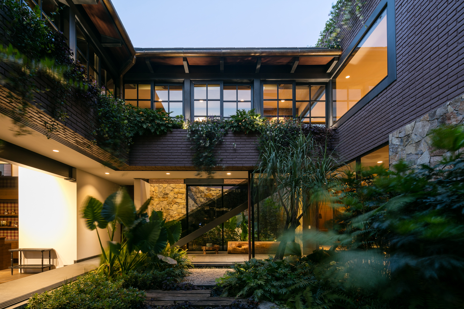 Wallpaper house, modern, architecture, nature 1500x1000 sandah