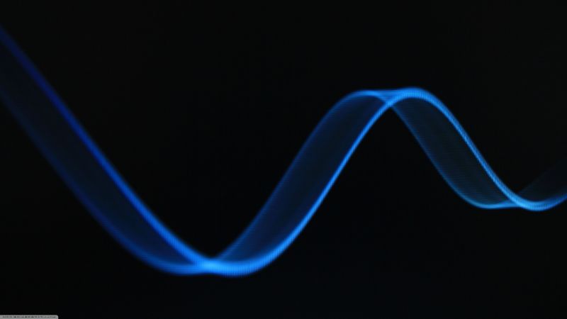 abstraktní, modrý, grafika, neon, světlo, čára abstraktní, modrý, grafika, neon, světlo, čára
