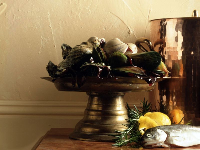 จิตรกรรม, อาหาร, ปลา, ตาราง, ศิลปะ, ดอกไม้