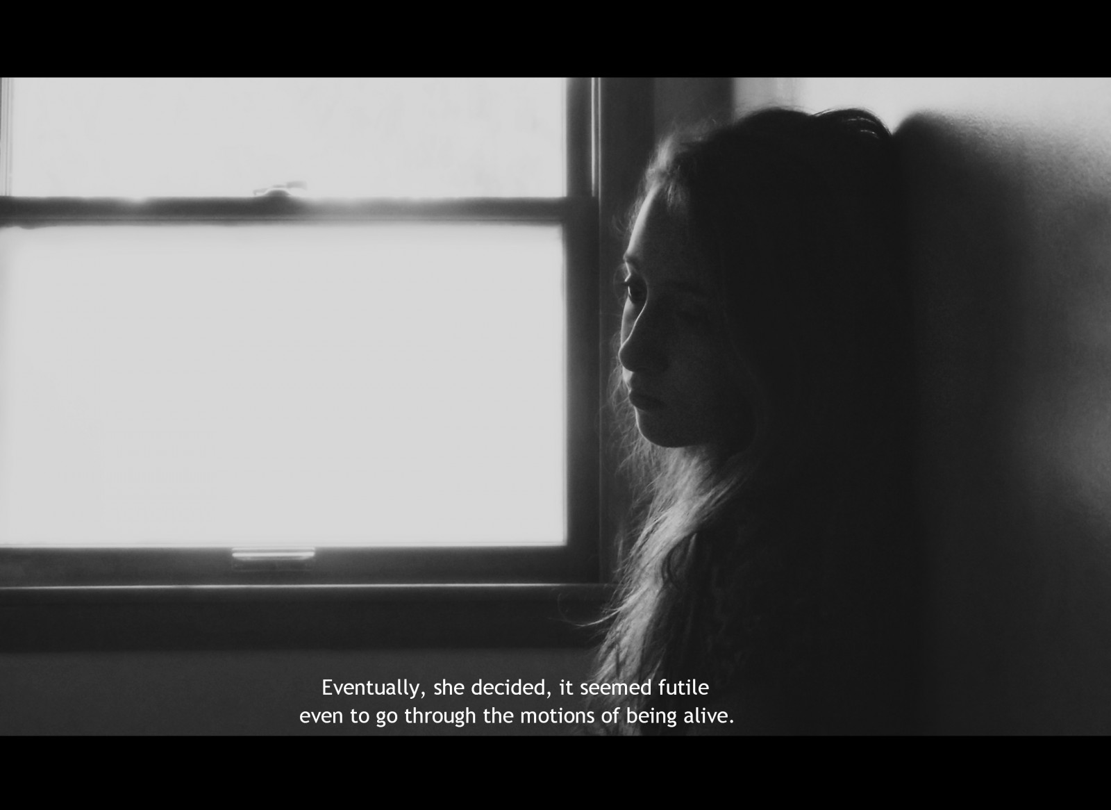 Weiß, schwarz, einfarbig, Porträt, Fenster, Mauer, Fotografie, Text, Filmisch, Licht, dramatisch, Mädchen, Bw, Monochromatisch, Foto, Film, Dunkelheit, Schnappschuss, Experimental-, gedrückt, Schwarz und weiß, Monochrome fotografie, Film Noir, Flickrfrickingsharpening